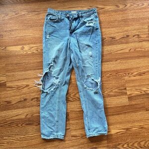 Altar'd State Distressed Blue Jeans